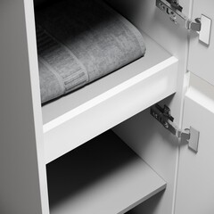 Пенал Sancos Libra Floor 35 см напольный белый - фото 10