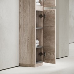 Пенал Sancos Libra Floor 35 см напольный дуб галифакс натуральный - фото 7