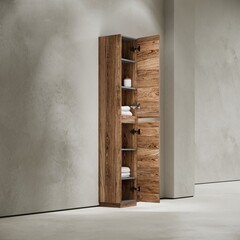 Пенал Sancos Libra Floor 35 см напольный дуб чарльстон - фото 4