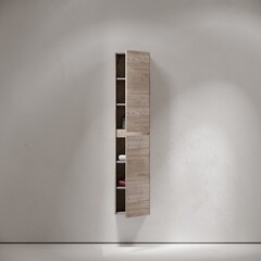 Пенал Sancos Libra 35 см подвесной дуб галифакс натуральный - фото 12