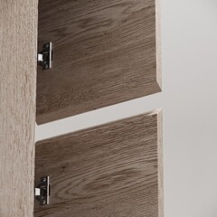 Пенал Sancos Libra 35 см подвесной дуб галифакс натуральный - фото 3