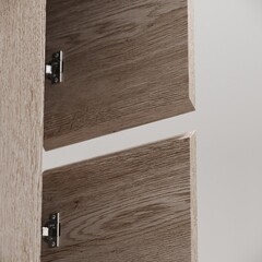 Пенал Sancos Libra 35 см подвесной дуб галифакс натуральный - фото 4