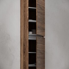 Пенал Sancos Urban 35 см подвесной дуб чарльстон - фото 4