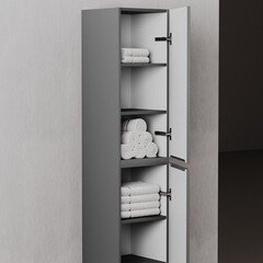 Пенал Sancos Folk 35 см подвесной grey soft - фото 3