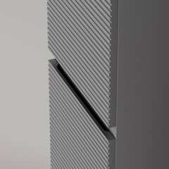 Пенал Sancos Folk 35 см подвесной ergraut soft - фото 5