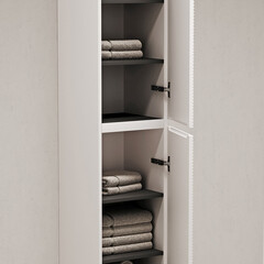 Пенал Sancos Folk 35 см подвесной bianco - фото 3