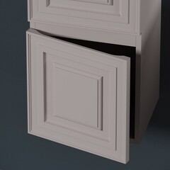 Пенал Sancos Very 35 см подвесной левый doha soft - фото 5