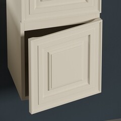 Пенал Sancos Very 35 см подвесной правый beige soft - фото 4