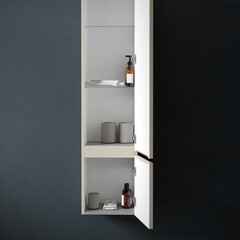 Пенал Sancos Very 35 см подвесной правый beige soft - фото 5