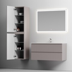 Пенал Sancos Snob T 35 см подвесной doha soft - фото 4