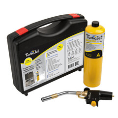 Горелка с газовым баллоном Turbojet TJ757-M Kit с пьезоподжигом и регулятором - фото 4