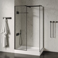 Поддон Abber акриловый 70х90х13 мм прямоугольник белый низкий (AD3C907) - фото 3