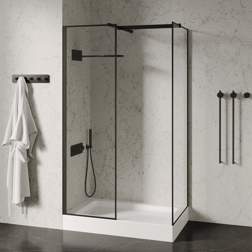 

Поддон Abber акриловый 90х150х13 мм прямоугольник белый низкий (AD3C159)