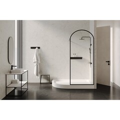 Поддон Abber акриловый 90х120х13 мм асимметрия белый низкий (AD3E120 R) - фото 3