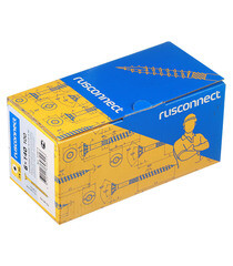 Саморезы по дереву 140x6,0 мм потайная головка конструкционные (100 шт.) - фото 2