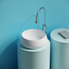 Раковина Ceramicanova Maya 40 см накладная белая матовая (CN12004MW) - фото 8