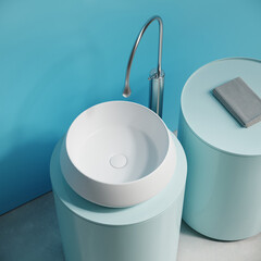 Раковина Ceramicanova Maya 40 см накладная белая матовая (CN12004MW) - фото 6