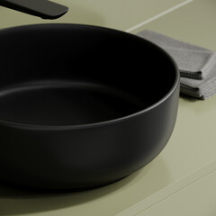 Раковина Ceramicanova Taycan 38 см накладная черная матовая (CN12003MB) - фото 3