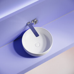 Раковина Ceramicanova Taycan 38 см накладная белая матовая (CN12003MW) - фото 5