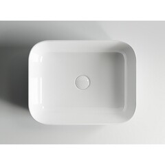 Раковина Ceramicanova Element 50 см накладная белая (CN6011) - фото 5