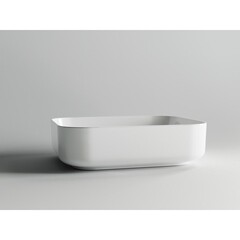 Раковина Ceramicanova Element 50 см накладная белая (CN6011) - фото 3