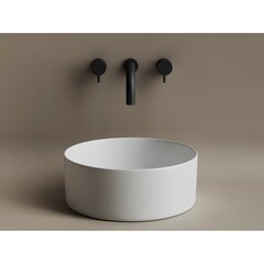 Раковина Ceramicanova Element 36 см накладная белая матовая (CN6032MW) - фото 4