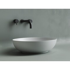 Раковина Ceramicanova Element 52 см накладная белая матовая (CN6017MW) - фото 7