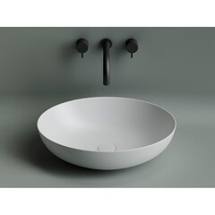 Раковина Ceramicanova Element 52 см накладная белая матовая (CN6017MW) - фото 6