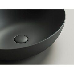 Раковина Ceramicanova Element 52 см накладная темный антрацит матовый (CN6017MDH) - фото 5