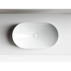 Раковина Ceramicanova Element 62 см накладная белая (CN6015) - фото 5