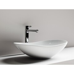 Раковина Ceramicanova Element 62 см накладная белая (CN6015) - фото 3