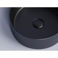 Раковина Ceramicanova Element 36 см накладная черная матовая (CN6032MB) - фото 5