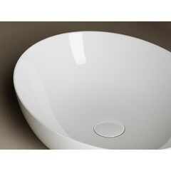 Раковина Ceramicanova Element 52 см накладная белая (CN6017) - фото 3