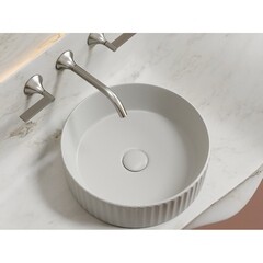 Раковина Ceramicanova Element 36 см накладная серая матовая (CN6057MSG) - фото 3