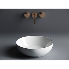 Раковина Ceramicanova Element 37 см накладная белая (CN6020) - фото 6