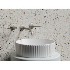 Раковина Ceramicanova Element 36 см накладная белая матовая (CN6057MW) - фото 7