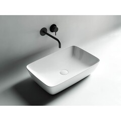 Раковина Ceramicanova Form 58 см накладная белая (CN2003) - фото 4