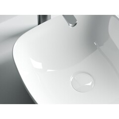 Раковина Ceramicanova Element 40 см накладная белая (CN5006) - фото 6