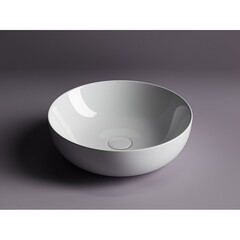 Раковина Ceramicanova Element 42 см накладная белая (CN5024) - фото 7