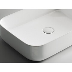Раковина Ceramicanova Element 60 см накладная белая (CN5004) - фото 4
