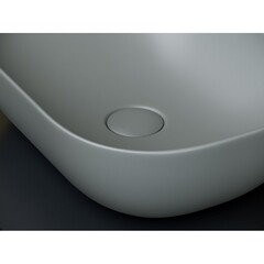 Раковина Ceramicanova Element 46 см накладная антрацит матовый (CN6009MH) - фото 6