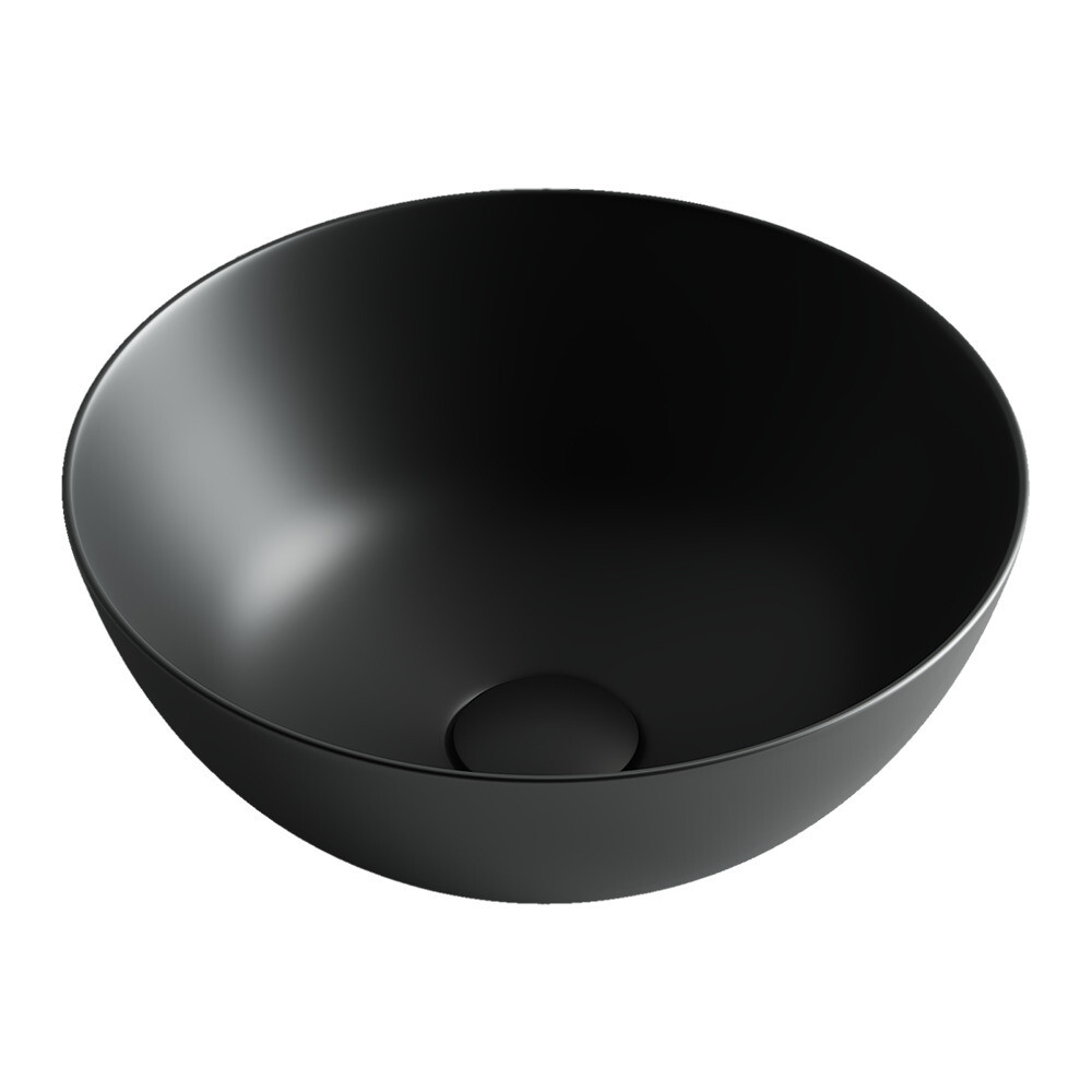 

Раковина Ceramicanova Element 36 см накладная черная матовая (CN6004), Черный