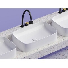 Раковина Ceramicanova Element 61 см накладная белая (CN6053) - фото 9