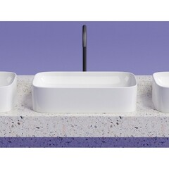 Раковина Ceramicanova Element 61 см накладная белая (CN6053) - фото 7