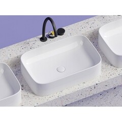 Раковина Ceramicanova Element 61 см накладная белая (CN6053) - фото 5