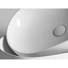 Раковина Ceramicanova Element 60 см накладная белая (CN6047) - фото 5