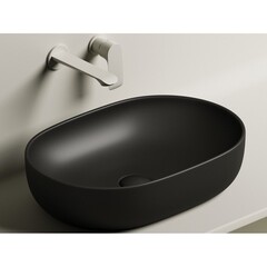 Раковина Ceramicanova Element 60 см накладная черная матовая (CN6047MB) - фото 8