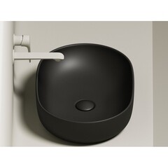 Раковина Ceramicanova Element 60 см накладная черная матовая (CN6047MB) - фото 7