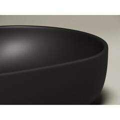 Раковина Ceramicanova Element 60 см накладная черная матовая (CN6047MB) - фото 6
