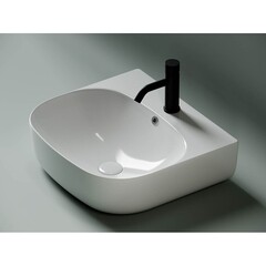 Раковина Ceramicanova Element 49 см накладная белая (CN5011) - фото 6